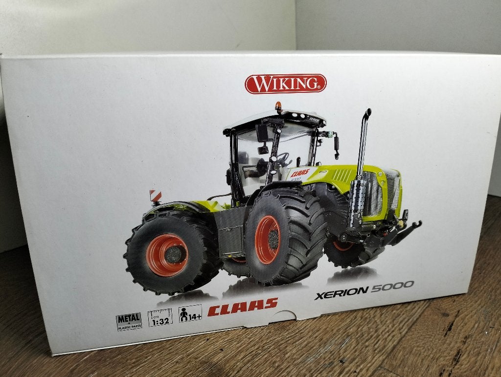 Te koop Wiking Claas Xerion 5000.(A), Ophalen of Verzenden, Zo goed als nieuw, Tractor of Landbouw, Overige merken