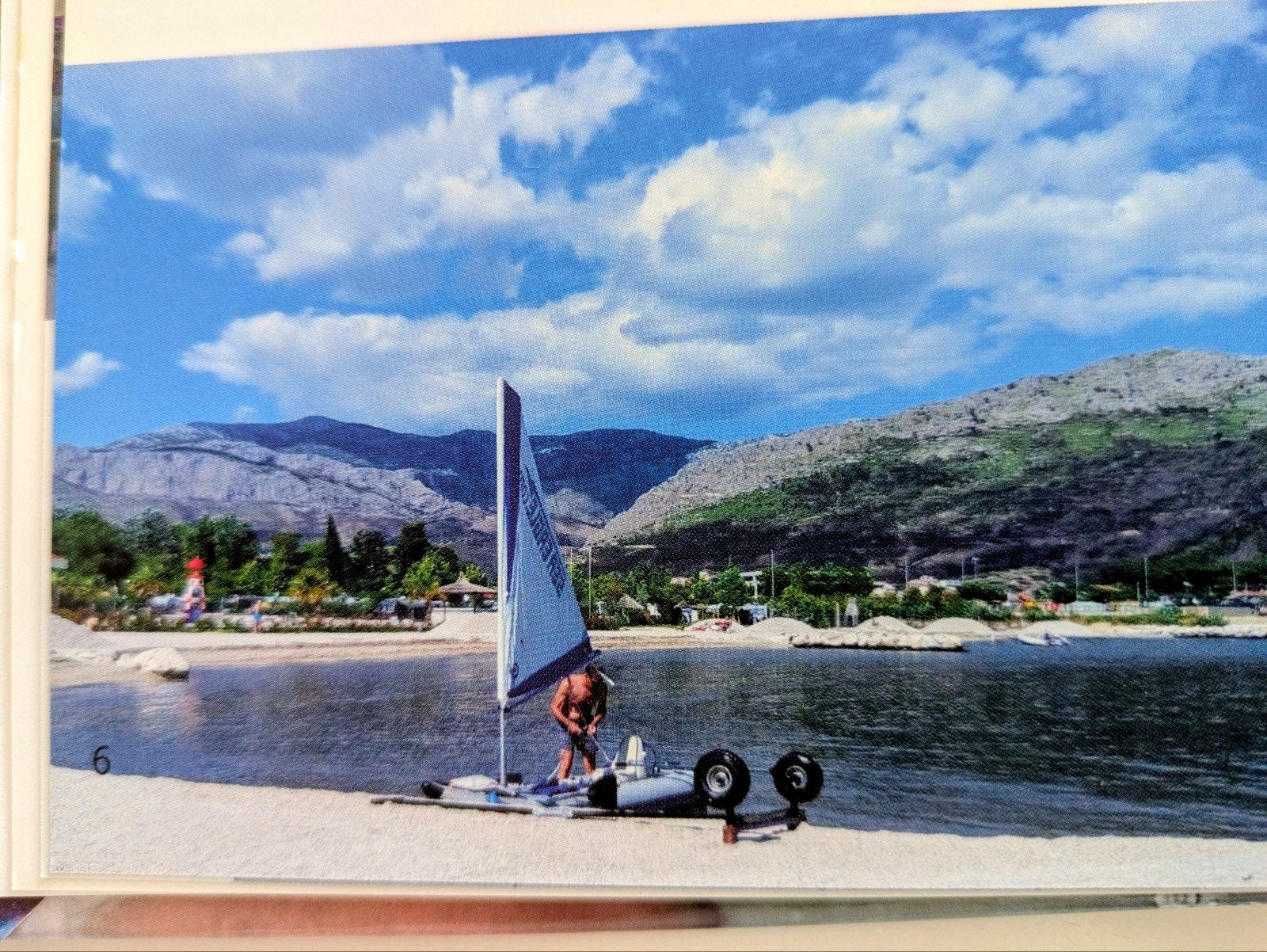 opblaasbare catamaran voor roeien of zeilen. lengte 4.35 m, Watersport en Boten, Ophalen, Gebruikt, 3 tot 6 meter, Minder dan 15 m²
