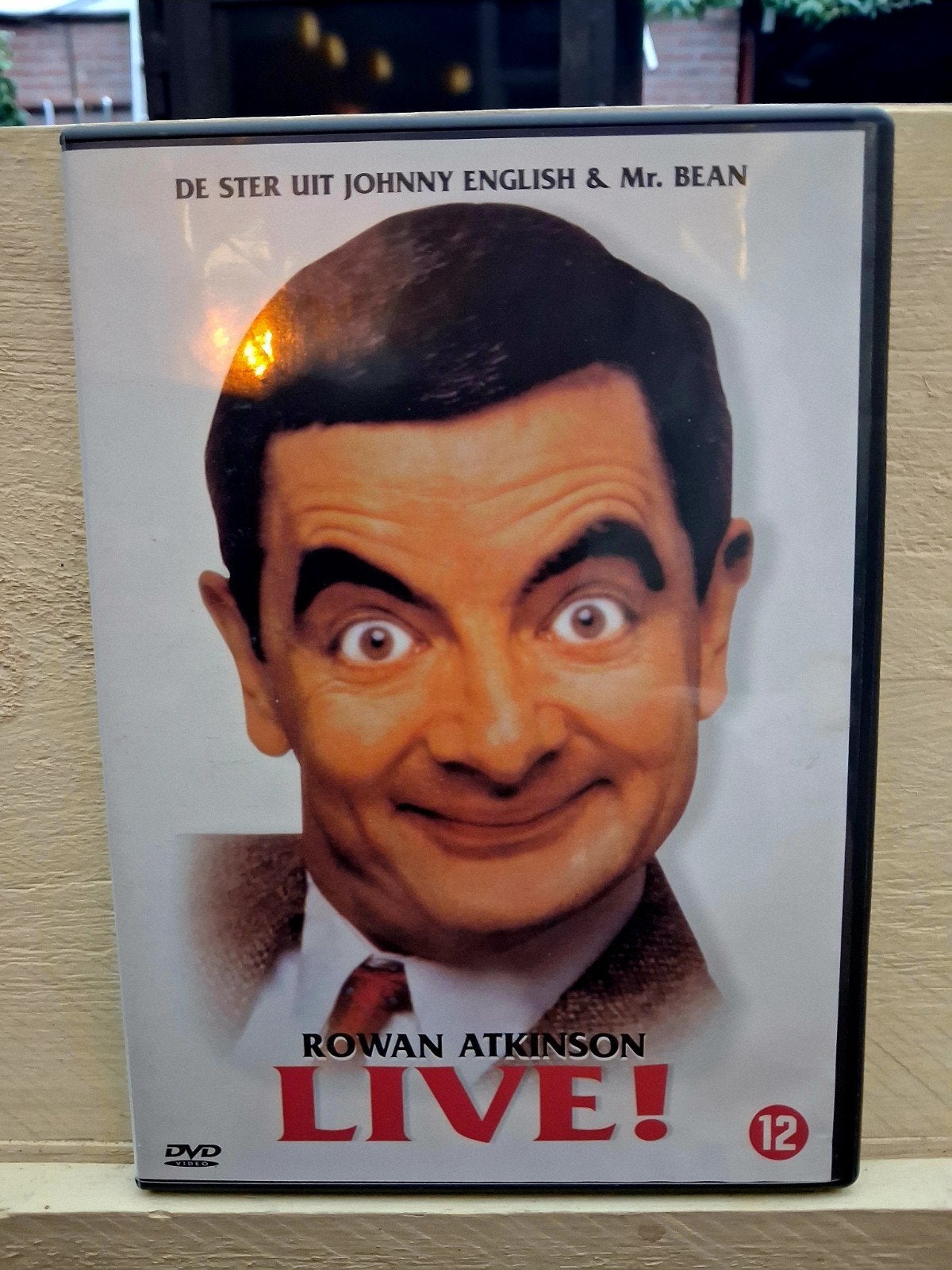 Rowan Atkinson Live! DVD - Komedie van Mr. Bean, Engels, Nederlands, Ophalen of Verzenden, Zo goed als nieuw