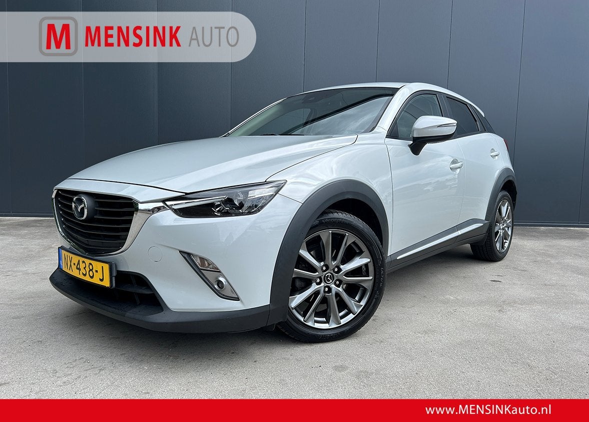 Mazda CX-3 2.0 SkyActiv-G 120 GT-Luxury CAMERA MEMORY STOEL, Auto's, Mazda, Voorwielaandrijving, 1998 cc, Automatische klimaatregeling