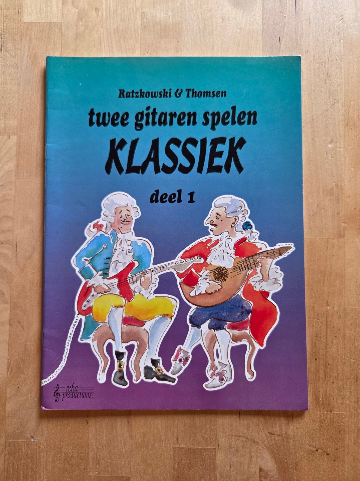Twee Gitaren Spelen Klassiek Deel 1 - Gitaarlesboek, Gitaar, Verzenden, Klassiek, Les of Cursus