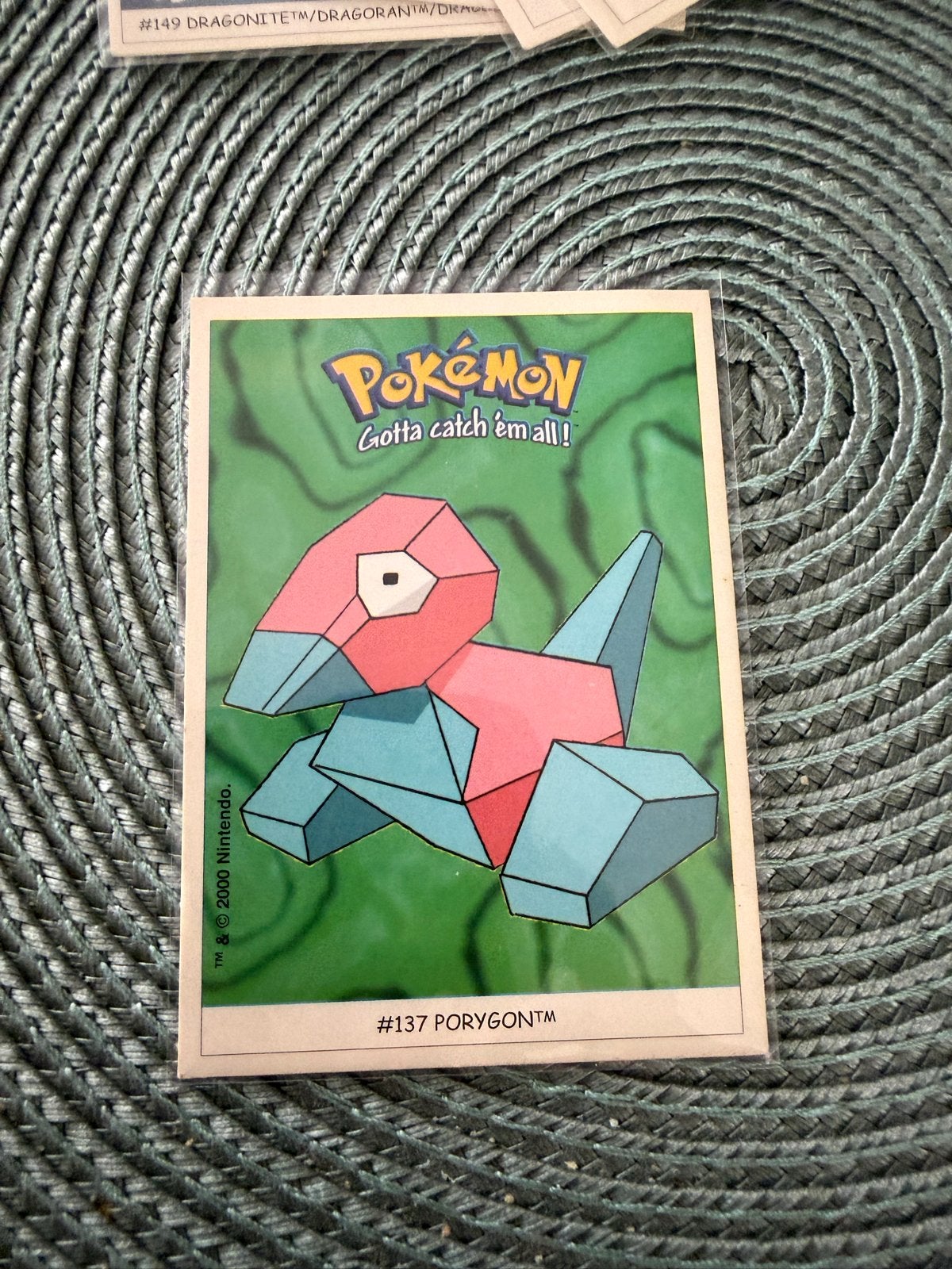 Dunkin Boomer Pokémon kaart #137 Porygon, Hobby en Vrije tijd, Verzamelkaartspellen | Pokémon, Ophalen of Verzenden, Gebruikt