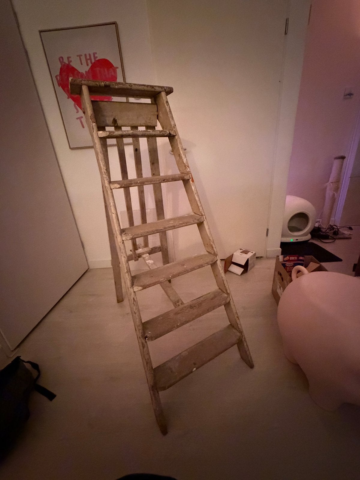 Schilderstrap, Doe-het-zelf en Verbouw, Ladders en Trappen, Ophalen, Zo goed als nieuw, Minder dan 2 meter
