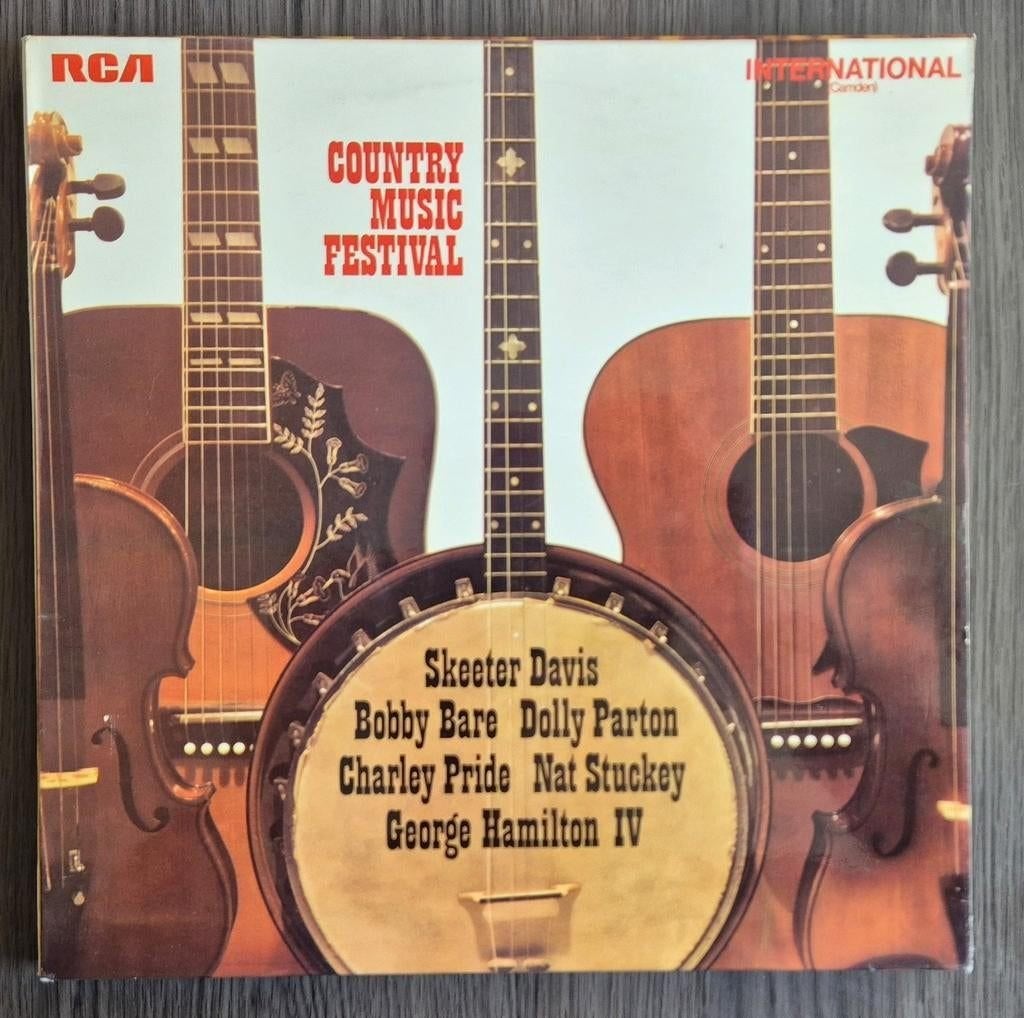 LP Various – Country Music Festival (o.a. Waylon Jennings), Verzenden, Gebruikt, 12 inch