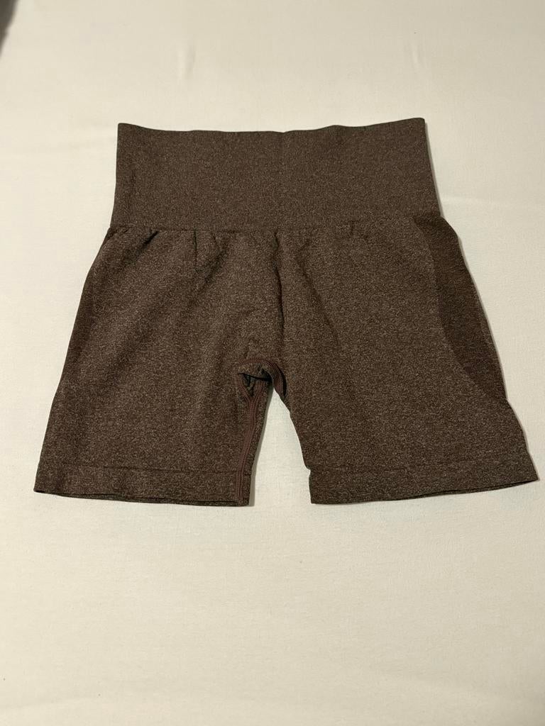 NVGTN sportbroekje bruin, Kleding | Dames, Sportkleding, Bruin, Ophalen of Verzenden, Fitness of Aerobics, Maat 36 (S)