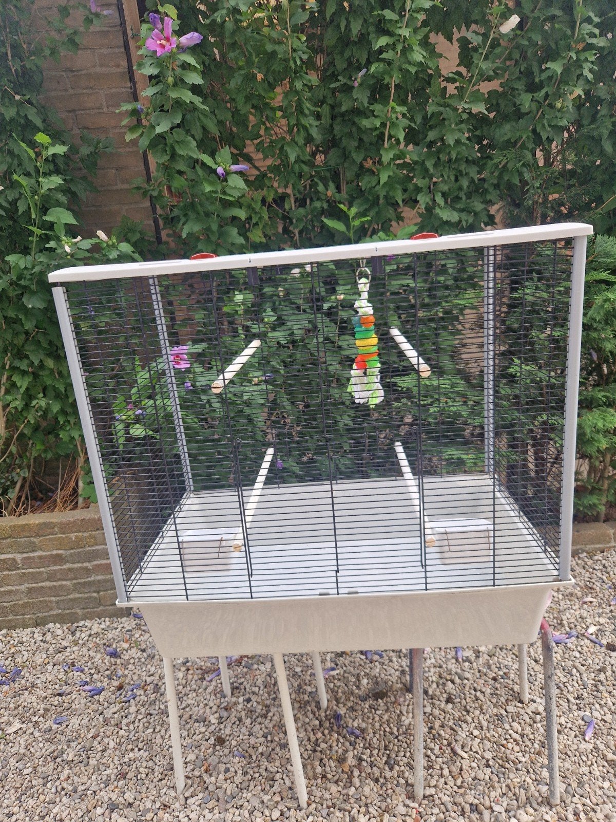 vogelkooi kooi volière agapornissen, Dieren en Toebehoren, Vogels | Hokken en Kooien, Ophalen of Verzenden, Zo goed als nieuw