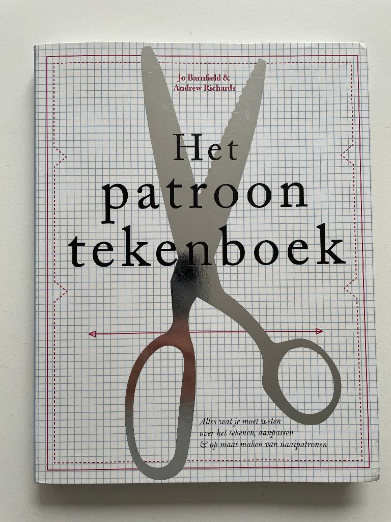 Het patroontekenboek, Boeken, Verzenden, Jo Barnfield, Zo goed als nieuw, Borduren en Naaien