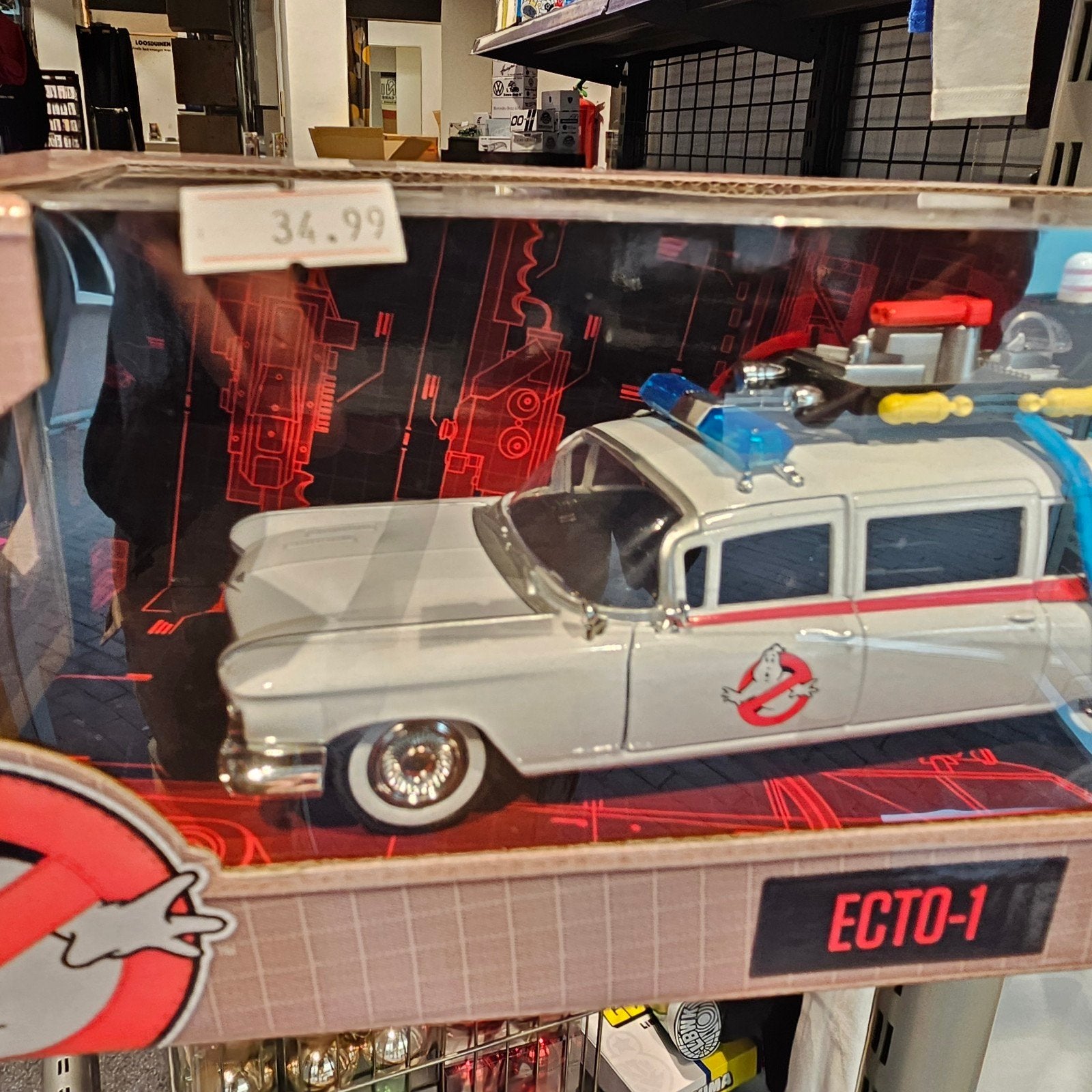 Ghostbusters Ecto-1 Die-Cast Modelauto - Nieuw in doos, 9380 Haven Ave, Rancho Cucamonga, CA 91730, USA, Jada Toys, Nieuw, Ophalen of Verzenden