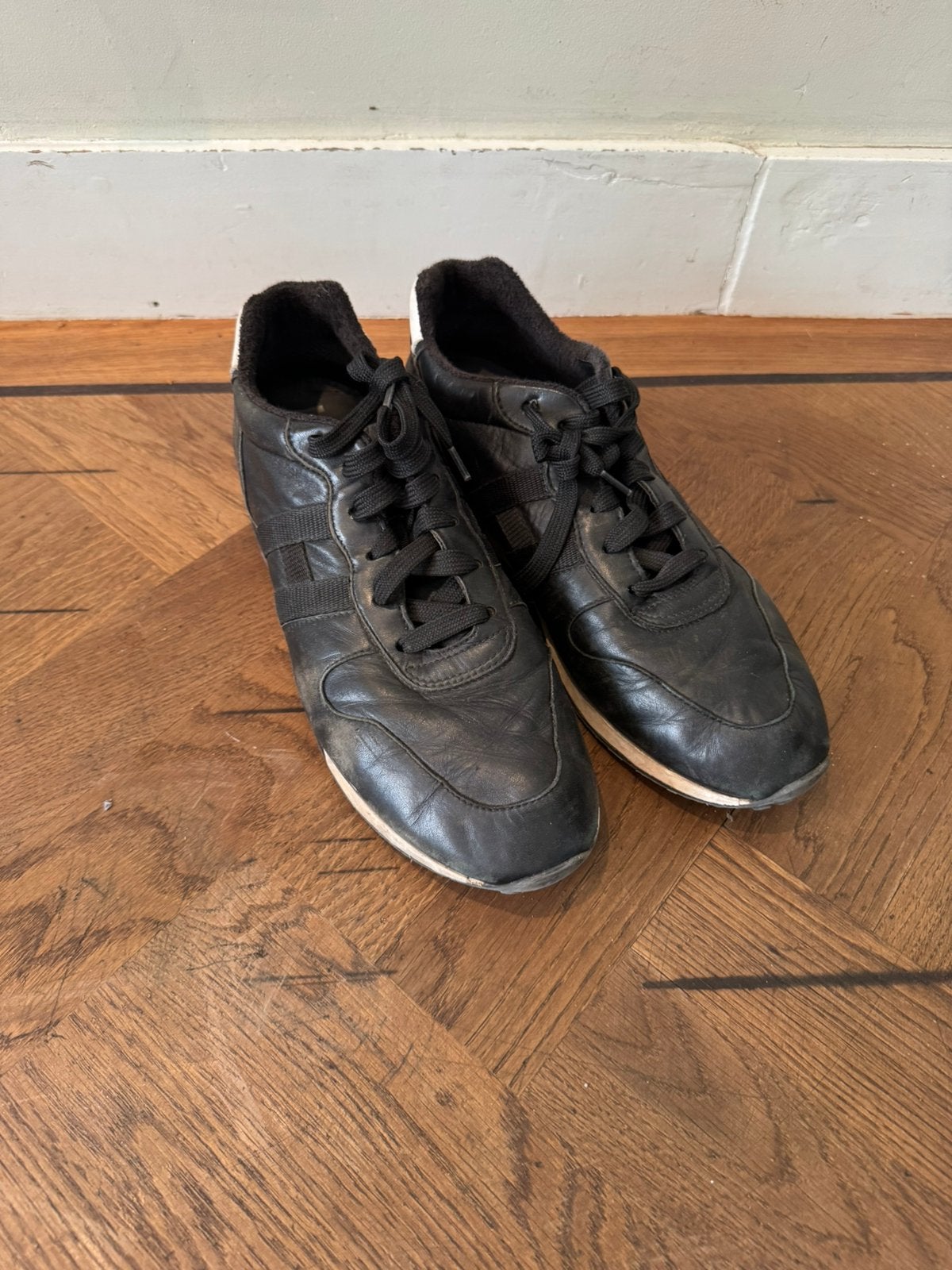 Heren schoenen Hogan maat 43, Verzenden, Zwart, Sneakers of Gympen, Gedragen
