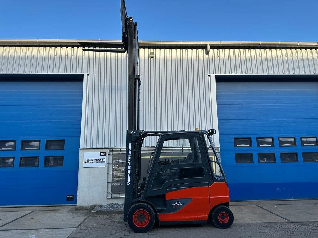 VS-22763 Elektrische triplex heftruck Linde E40-01/600, Linde, Heftruck, Linde Mate, Info@linde-mh.de