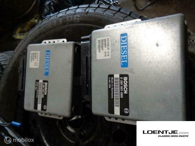 Ecu computer BMW E30 ('83-'92) m21 td 324td 524td, Gebruikt, Ophalen of Verzenden, BMW, BMW