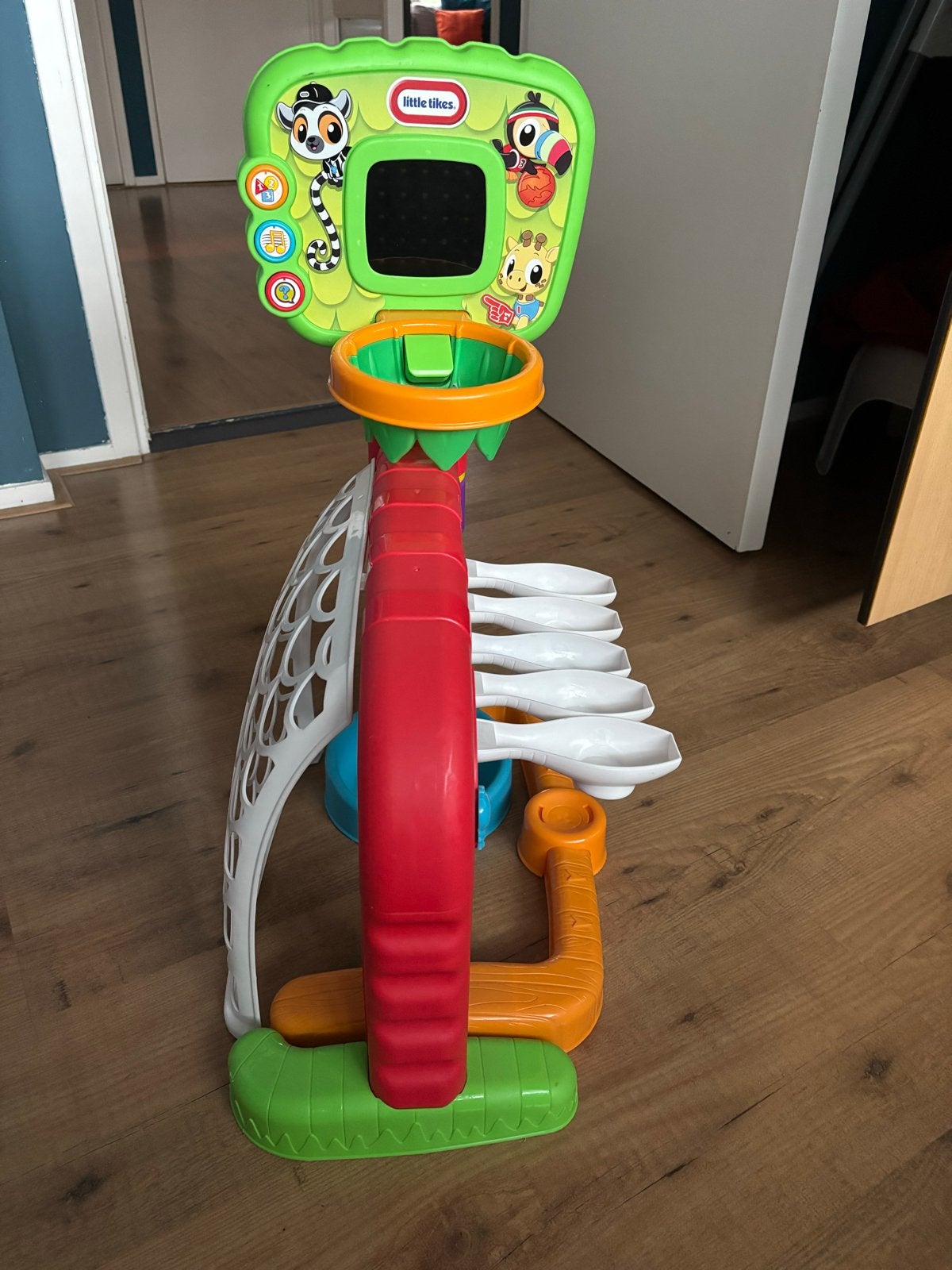 Little Tikes 3-in-1 Sports Zone - Basketbal, Voetbal, Bowlin, Kinderen en Baby's, Ophalen of Verzenden, Zo goed als nieuw, Overige typen