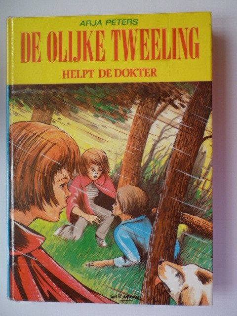 De Olijke Tweeling helpt de dokter - Arja Peters, Ophalen of Verzenden, Zo goed als nieuw