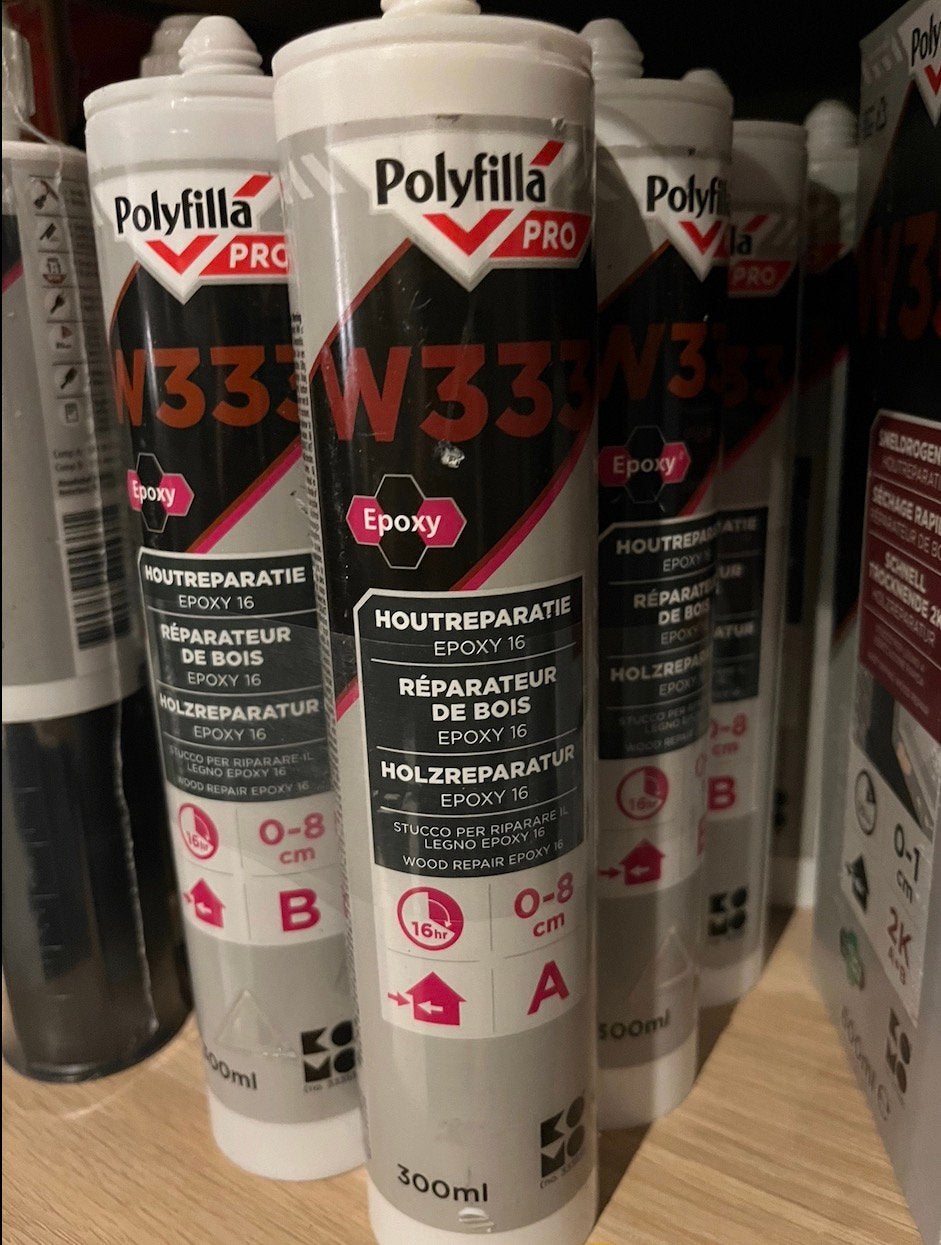 Polyfilla pro w333, 16 uurs epoxy. Nog 8 sets, Doe-het-zelf en Verbouw, Schildersmaterialen, Verzenden, Overige typen