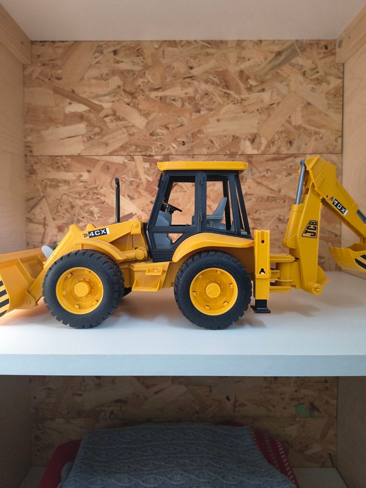 bruder JCB 4CX Speelgoed Graafmachine - Zo goed als nieuw, Ophalen of Verzenden, Gebruikt