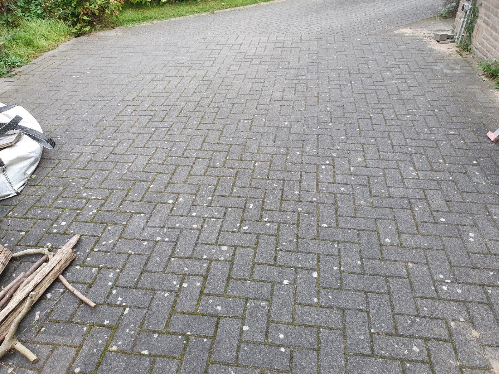 22m² bestrating gratis met spoed, Tuin en Terras, Ophalen, Gebruikt, Beton, Klinkers