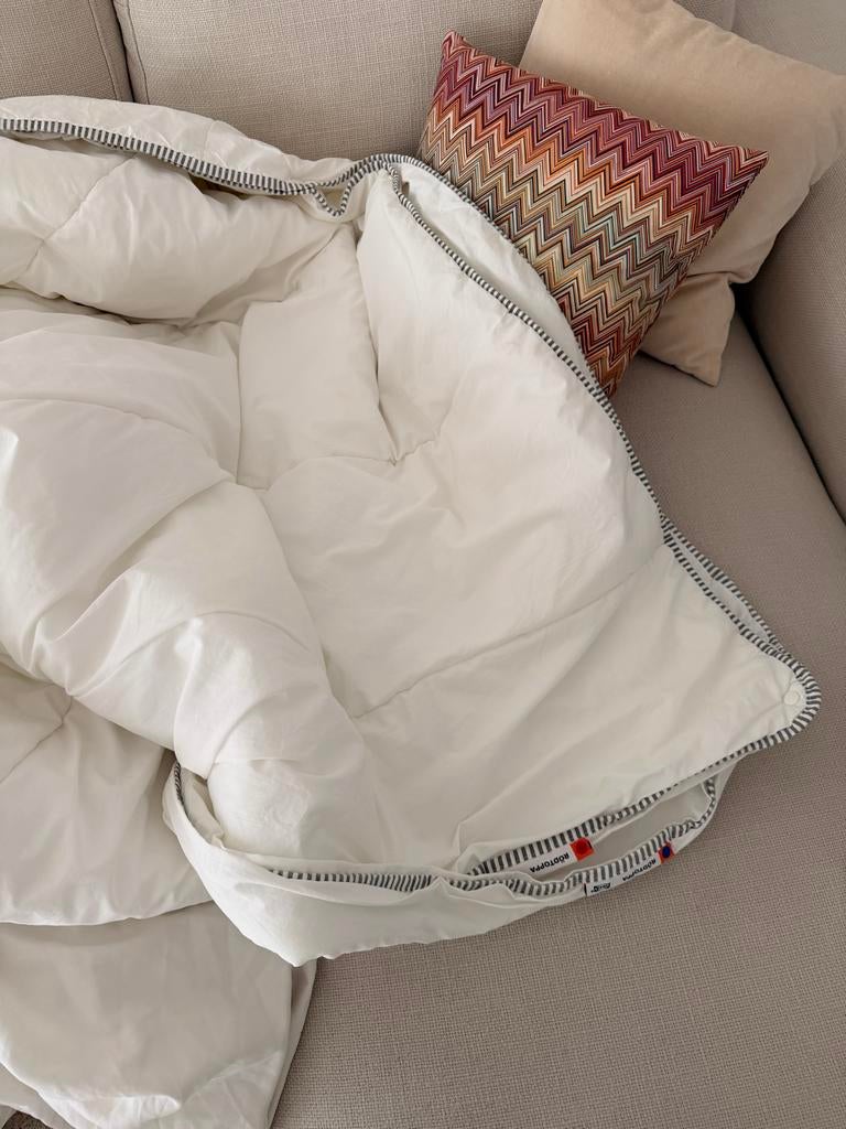 IKEA RÖDTOPPA dekbed 200x200, Huis en Inrichting, Slaapkamer | Beddengoed, Gebruikt, Wit, Tweepersoons, Ophalen of Verzenden