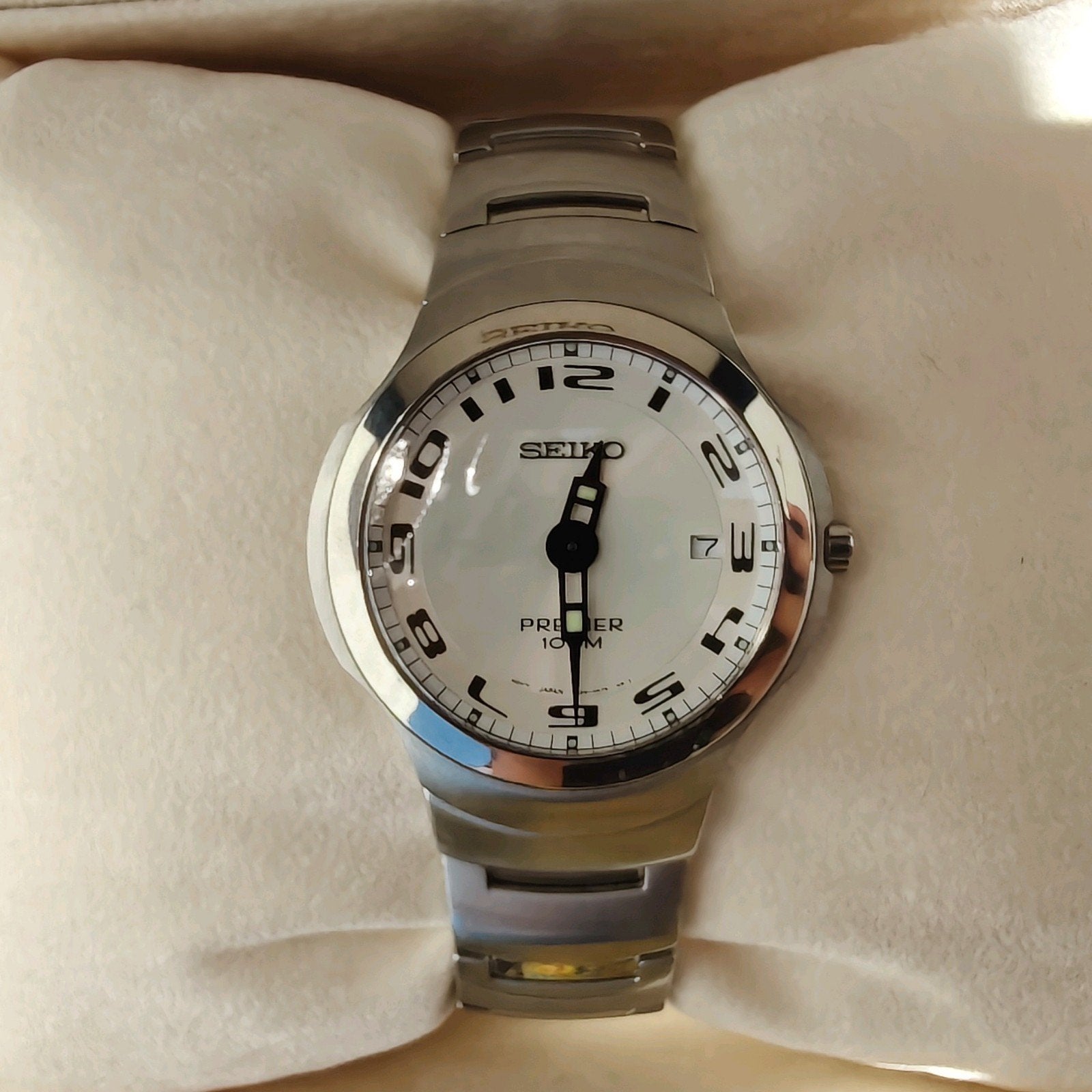 Seiko Premier SKP051P1 (Nieuw), Staal, Polshorloge, Nieuw, Ophalen of Verzenden