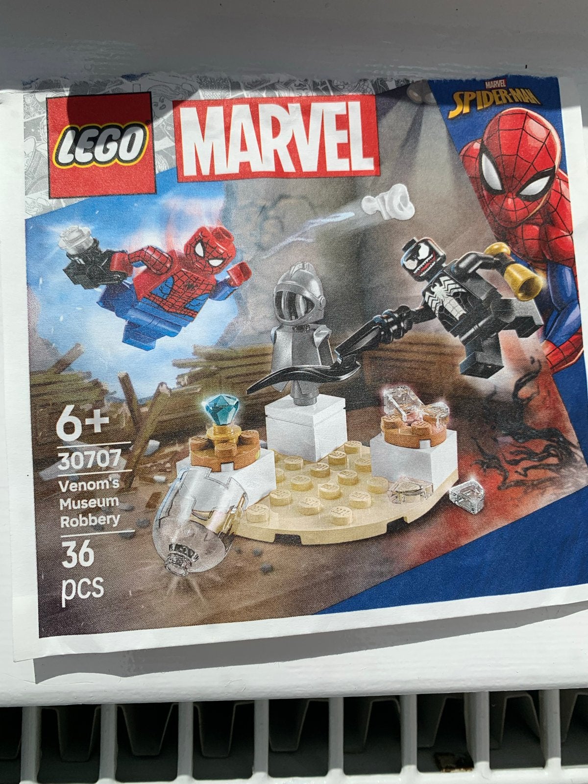 LEGO Marvel Spider-Man Venom's Museum Robbery 30707, Ophalen of Verzenden, Zo goed als nieuw, Overige merken