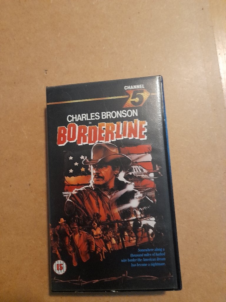 Borderline VHS Charles Bronson, Alle leeftijden, Ophalen of Verzenden, Zo goed als nieuw, Thrillers en Misdaad