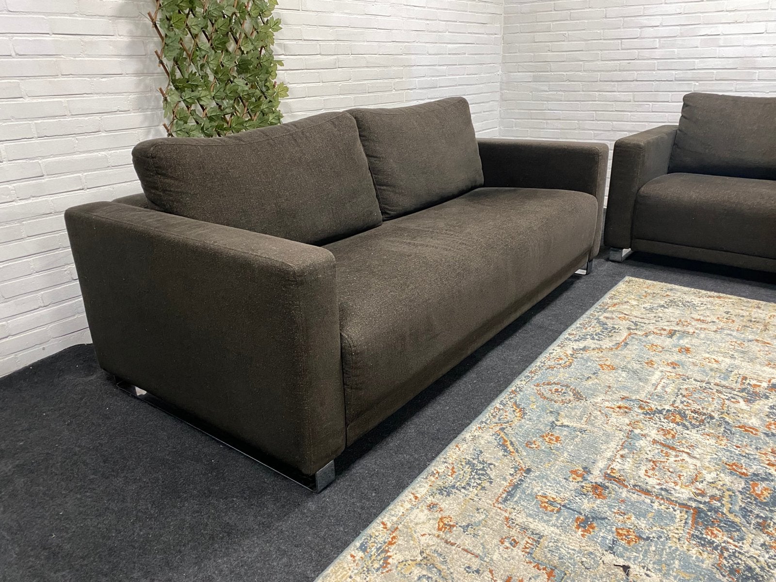 Rolf Benz 2,5+3 zits - Gratis levering, Verzenden, Gebruikt, 75 tot 100 cm, Vierpersoons of meer