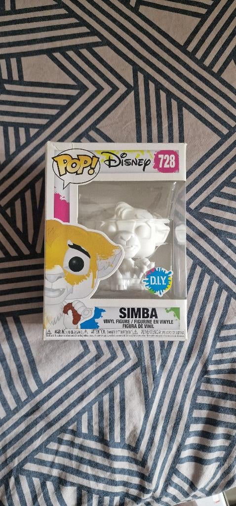 Funko Pop! Simba (DIY), Ophalen of Verzenden, Zo goed als nieuw