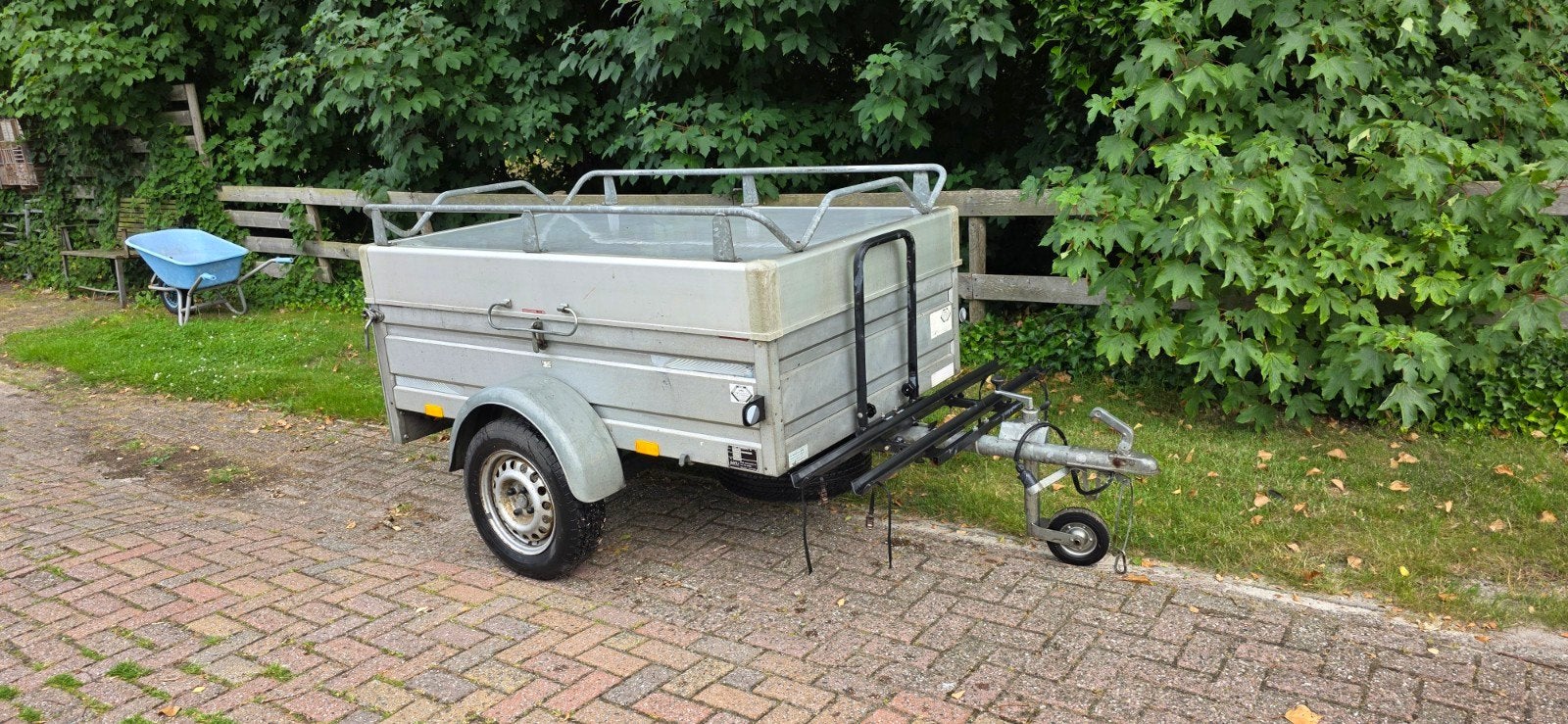 Saris bagagewagen met deksel, Auto diversen, Ophalen