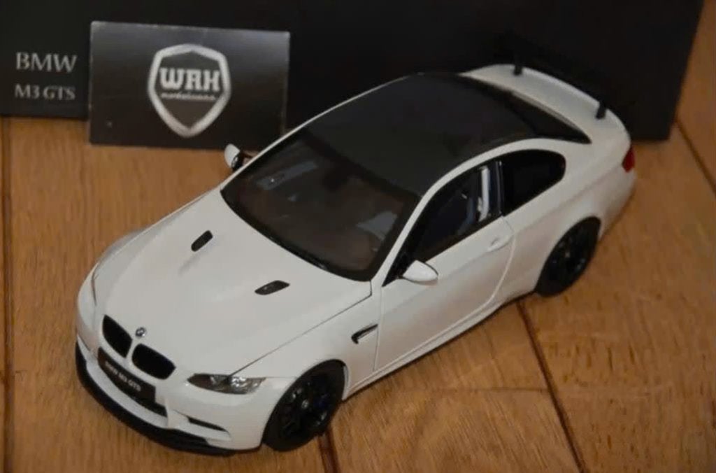 1:18 BMW M3 E92 GTS white Kyosho open in box WRH, Verzenden, Zo goed als nieuw, Auto, Kyosho