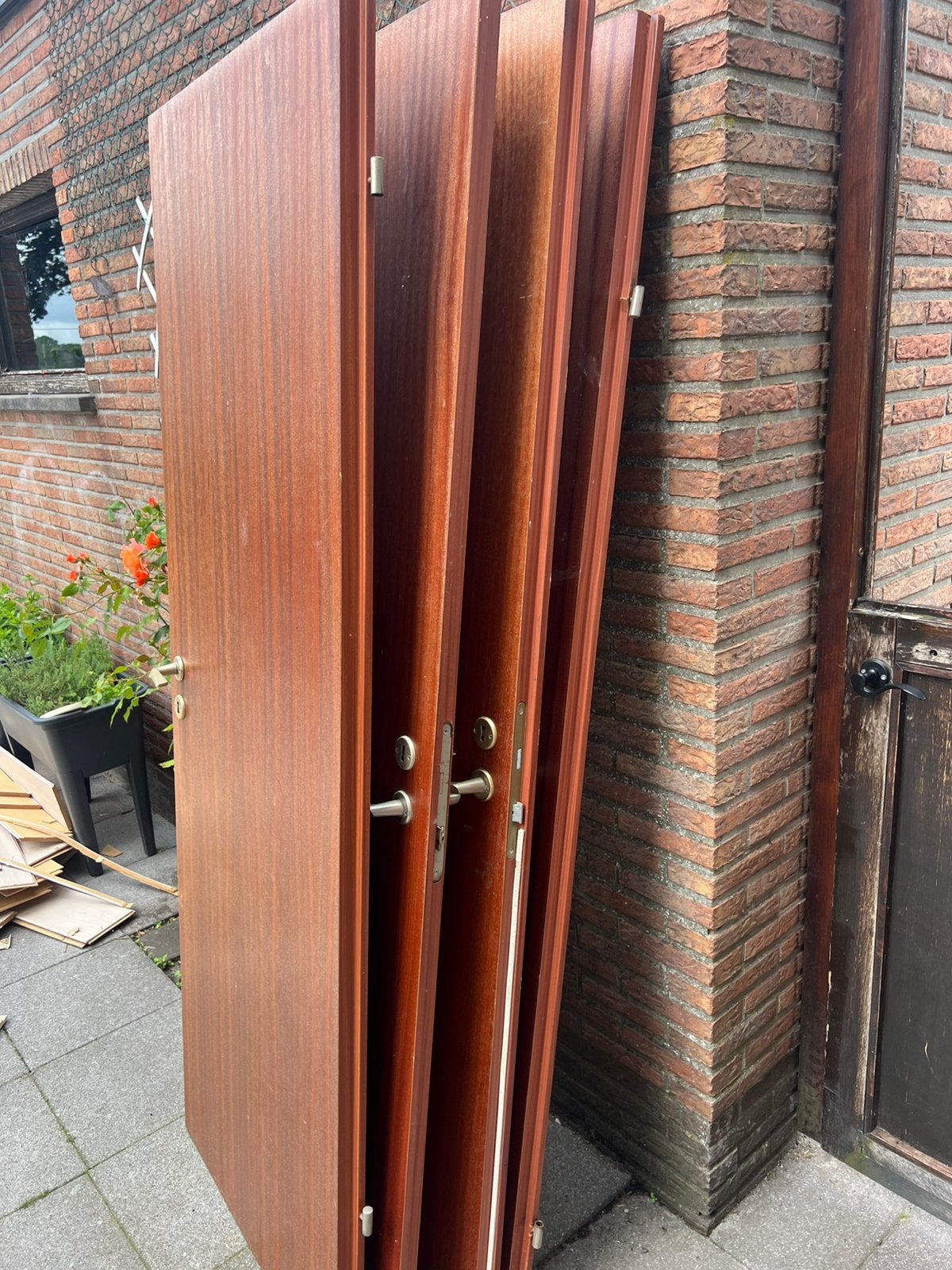 Gratis binnendeuren, Ophalen, Gebruikt, Binnendeur