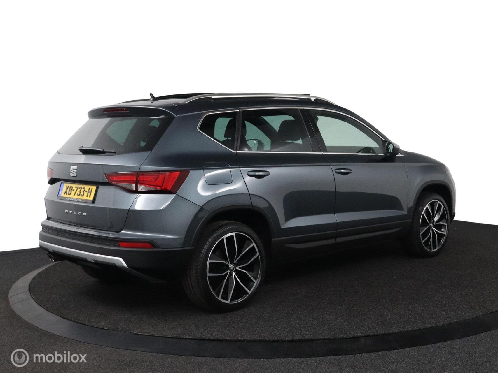 Seat Ateca 1.4 EcoTSI FR Business Intense DSG / PANO / LEDER, Auto's, Gebruikt, 4 cilinders, 150 pk, Ateca
