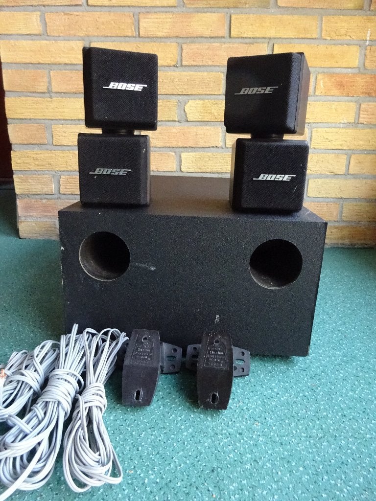 Bose Acoustimass set met subwoofer en Cube Speakers AM-5, Ophalen, Gebruikt, Speakerset, 60 tot 120 watt