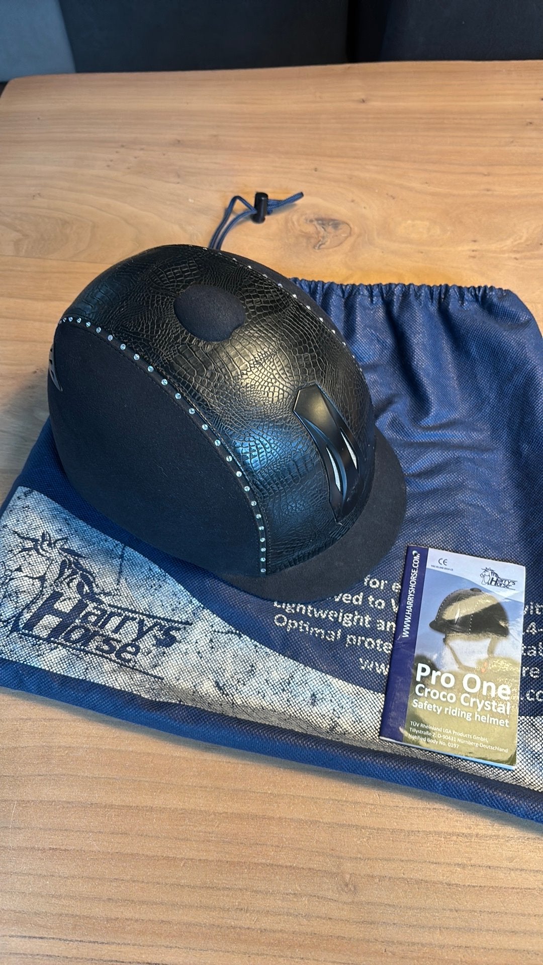 Harry’s horse paardrijcap, Dieren en Toebehoren, Ophalen of Verzenden, Zo goed als nieuw, Dressuur, Cap