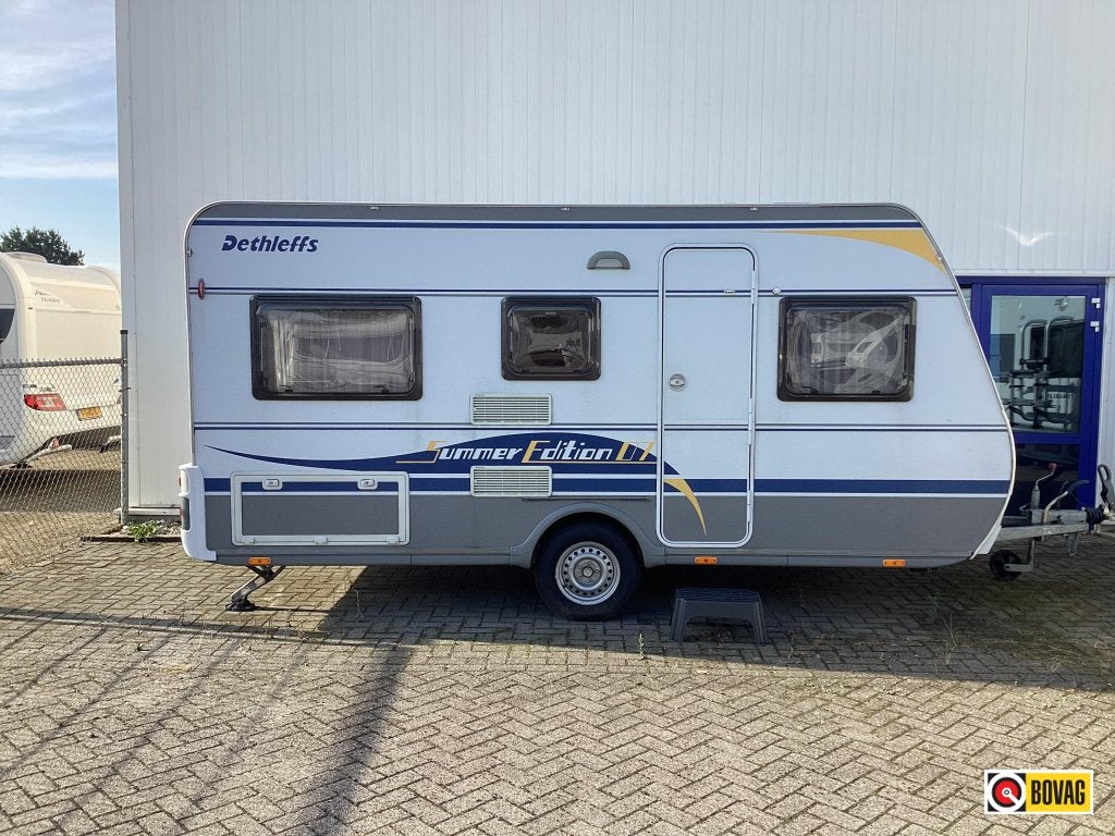 Dethleffs Summer Edition 430 DB, Rondzit, Dethleffs, Tot en met 4, Dwarsbed
