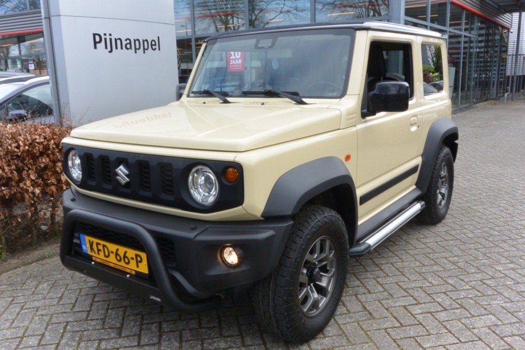 Suzuki JIMNY 1.5 Stijl AllGrip (4x4) 4-persoons Navigatie/Le, Auto's, 15 km/l, Gebruikt, Euro 6, 4 cilinders