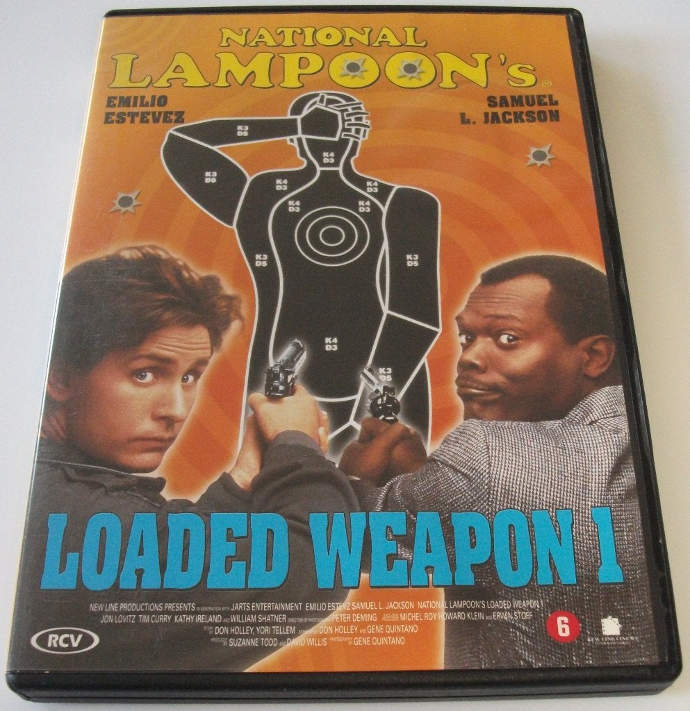 Dvd *** LOADED WEAPON *** National Lampoon, Vanaf 6 jaar, Ophalen of Verzenden, Zo goed als nieuw, Overige genres
