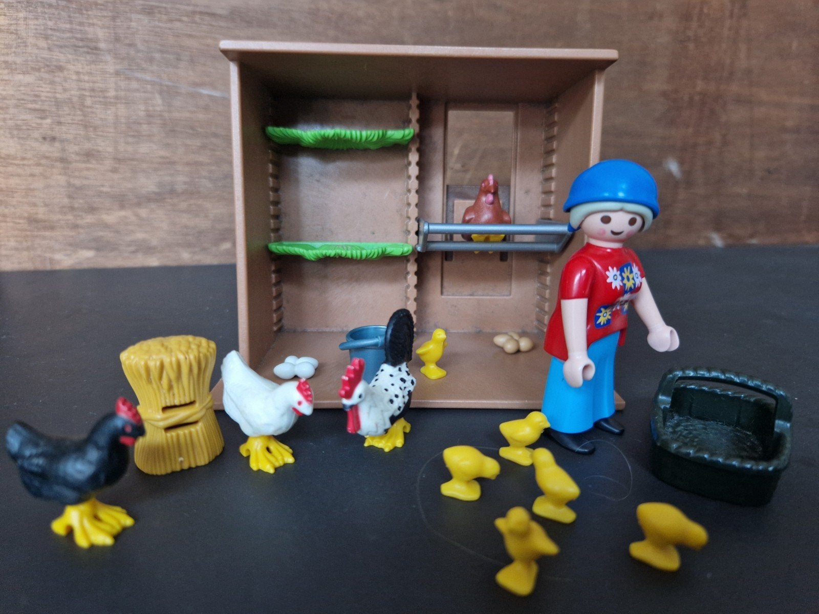 Playmobil 4492 - Kippenhok met boerin, Ophalen, Gebruikt, Complete set