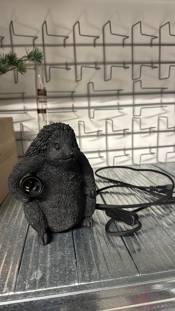Egel lamp  E14, Huis en Inrichting, Lampen | Tafellampen, Ophalen of Verzenden, Nieuw, Kunststof, Minder dan 50 cm