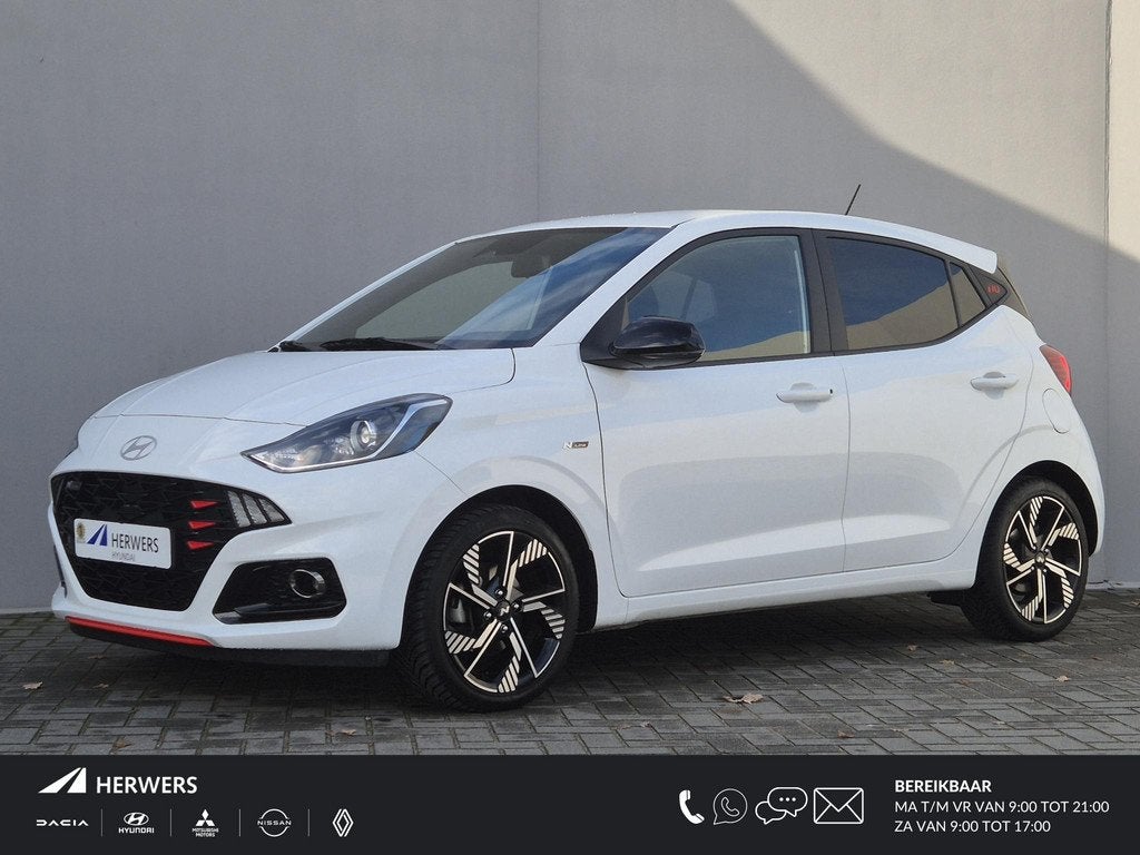 Hyundai i10 1.0 T-GDI N Line 5-zits Handgeschakeld 100 PK /, Voorwielaandrijving, Stof, Gebruikt, Euro 6