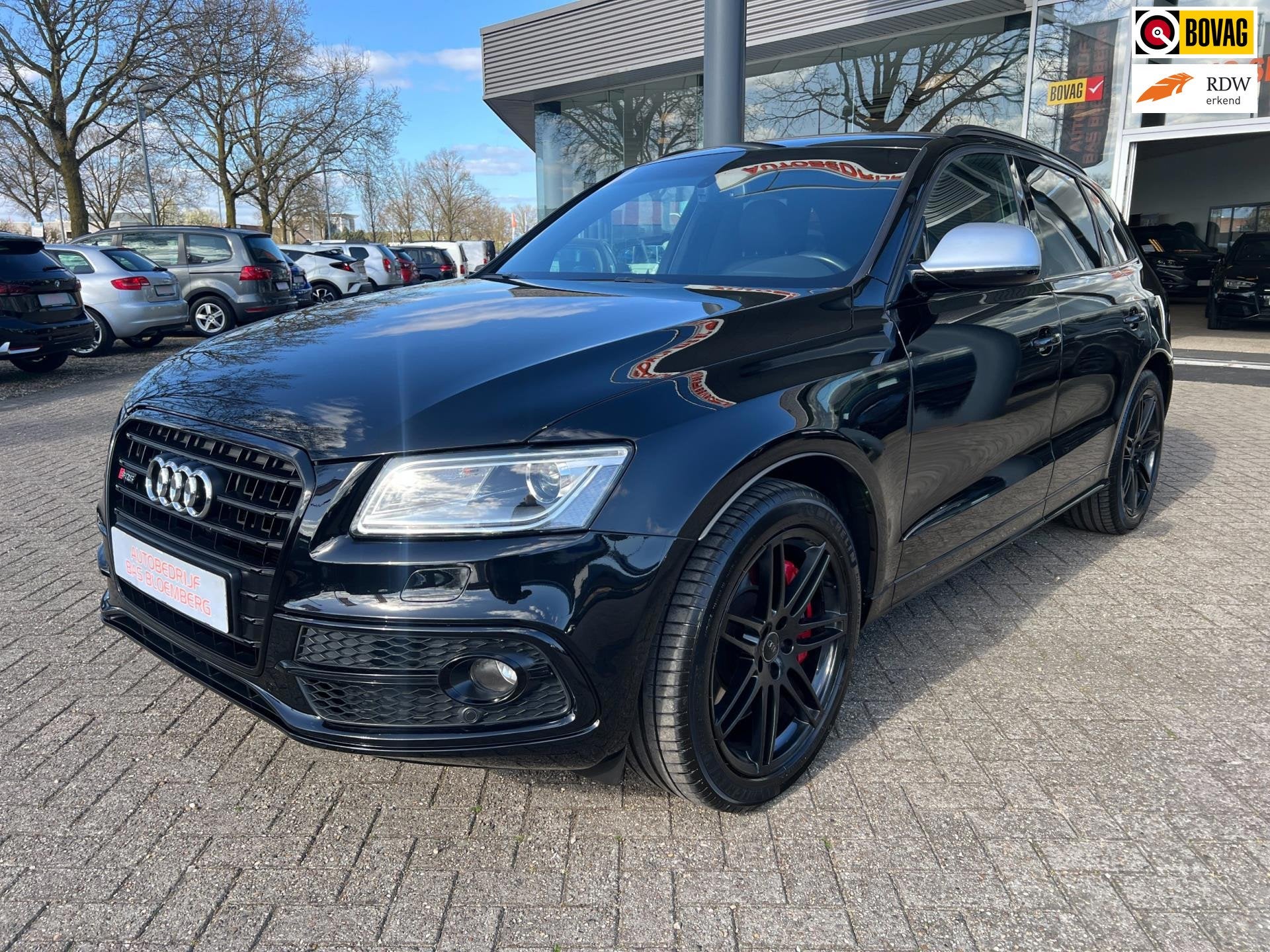 Audi SQ5 3.0 TFSI S-Line quattro, alcantara, Navi, Camera, e, Auto's, Audi, Automaat, Euro 5, Gebruikt, Zwart