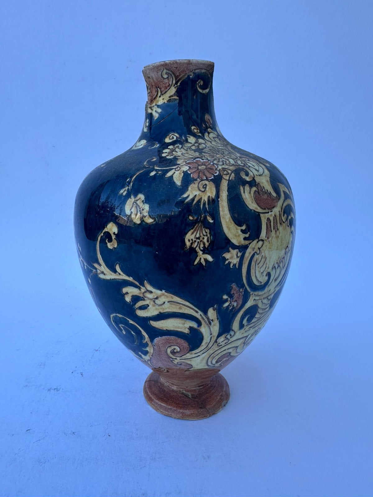 Defecte Rozenburg vaas 1894, Ophalen of Verzenden