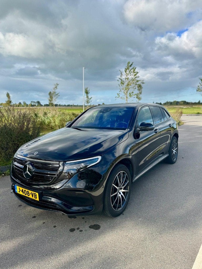 Mercedes-Benz EQC 400 4MATIC 408pk 2020 Zwart, Auto's, Automaat, 1800 kg, Zwart, 80 kWh