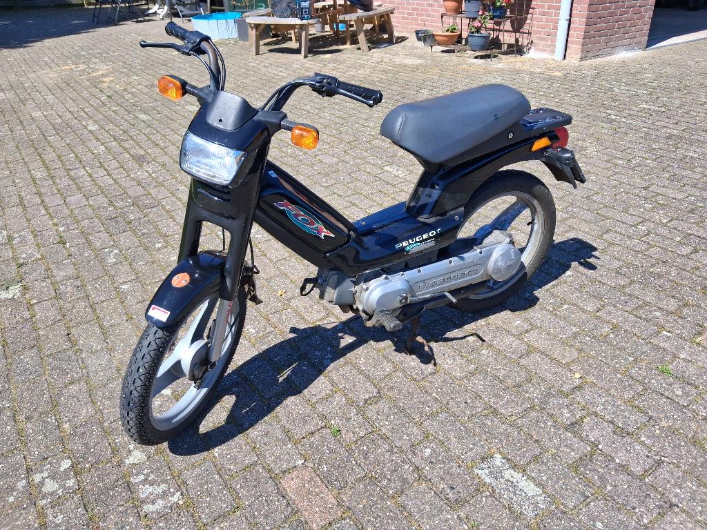 Peugeot fox brommer, Fietsen en Brommers, Brommers | Peugeot, Ophalen, Gebruikt, Maximaal 45 km/u, Fox