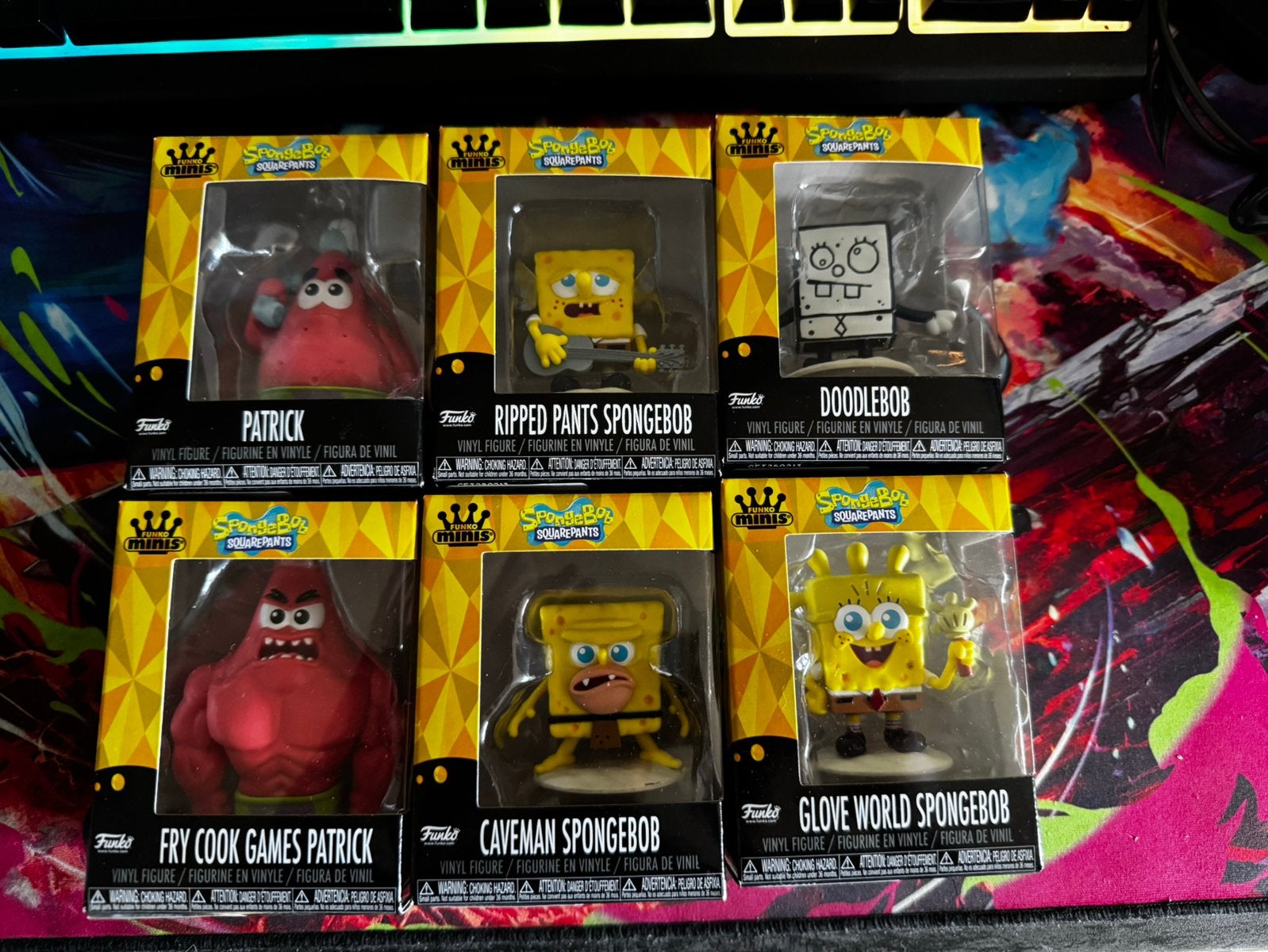 Funko Pop Minis Spongebob complete set van 6, Ophalen of Verzenden, Nieuw