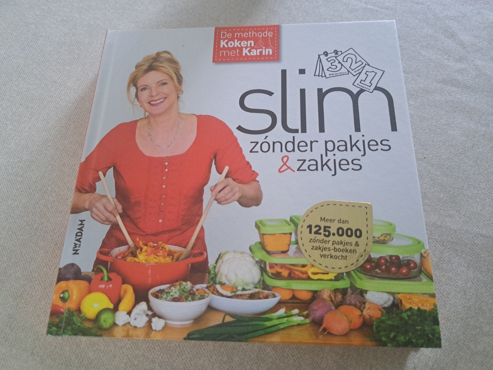 Koken met Karin - Slim zónder pakjes & zakjes, Boeken, Kookboeken, Ophalen of Verzenden, Zo goed als nieuw, Nederland en België