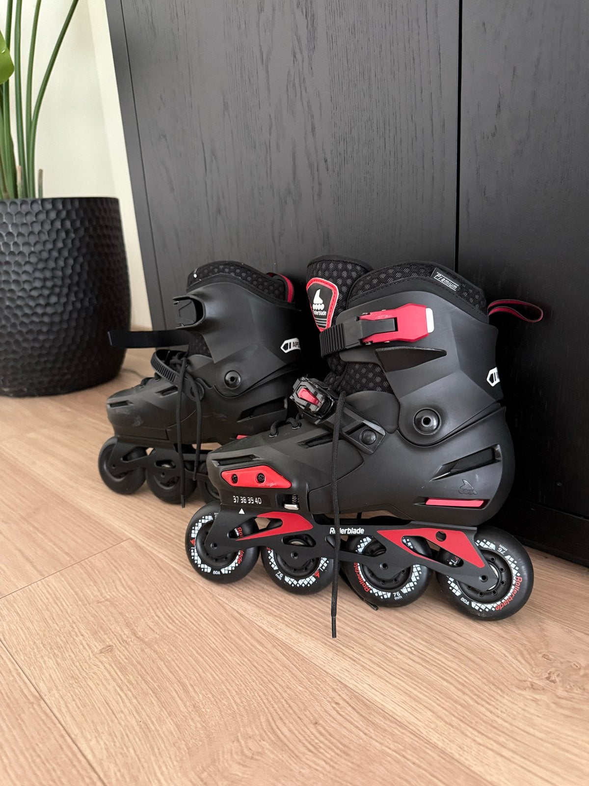 Rollerblade Apex Skeelers Skates - Verstelbaar Maat 37-40, Verstelbaar, Kinderen, Zo goed als nieuw, Inline skates 4 wielen