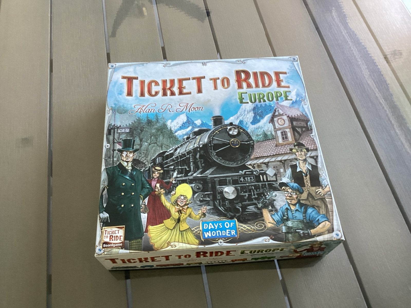 Ticket to Ride Europe Bordspel - Compleet en in goede staat, Hobby en Vrije tijd, Gezelschapsspellen | Bordspellen, Een of twee spelers