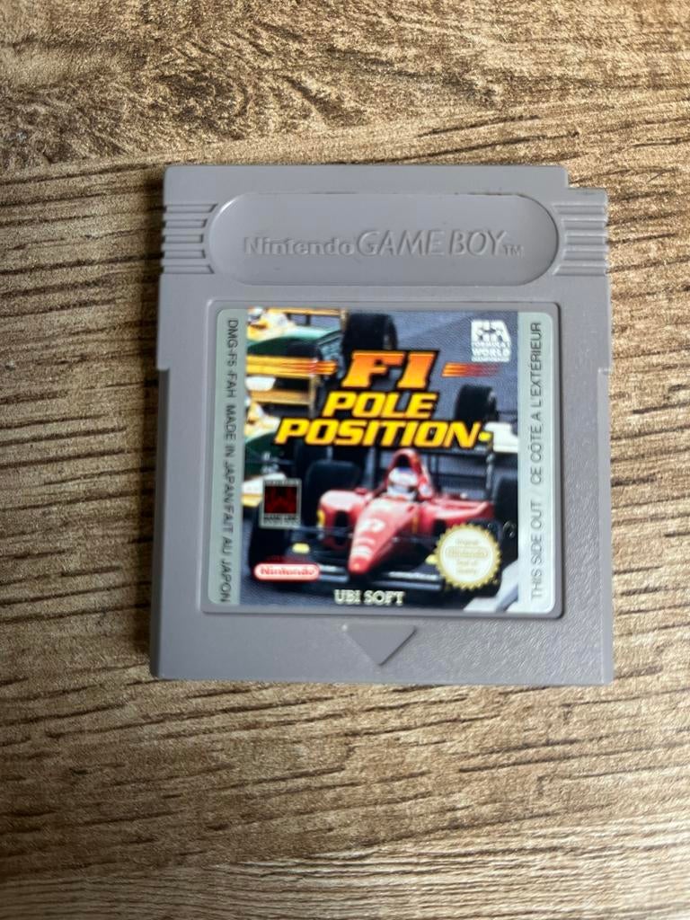 F1 Pole Position Game Boy, Spelcomputers en Games, Games | Nintendo Game Boy, Ophalen, Gebruikt, Racen en Vliegen