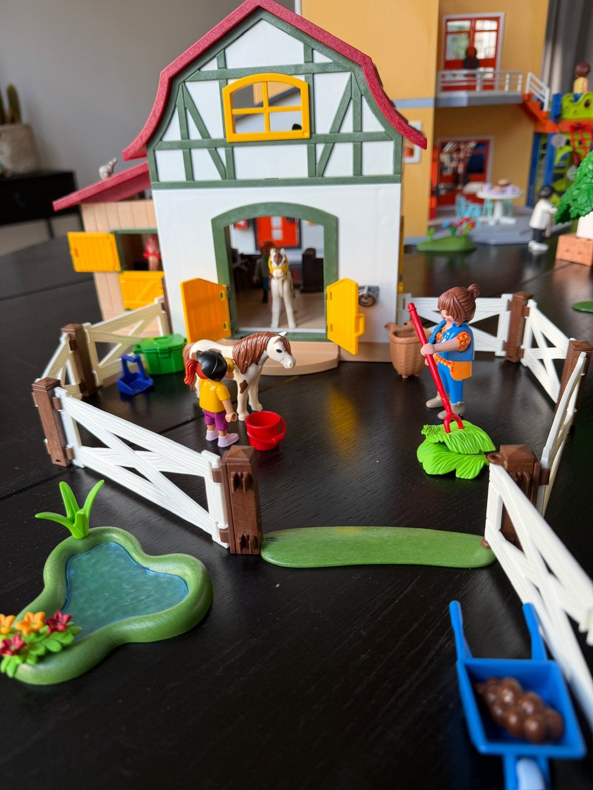 Playmobil country paardenstal, Complete set, Overige typen, Ophalen of Verzenden, Zo goed als nieuw