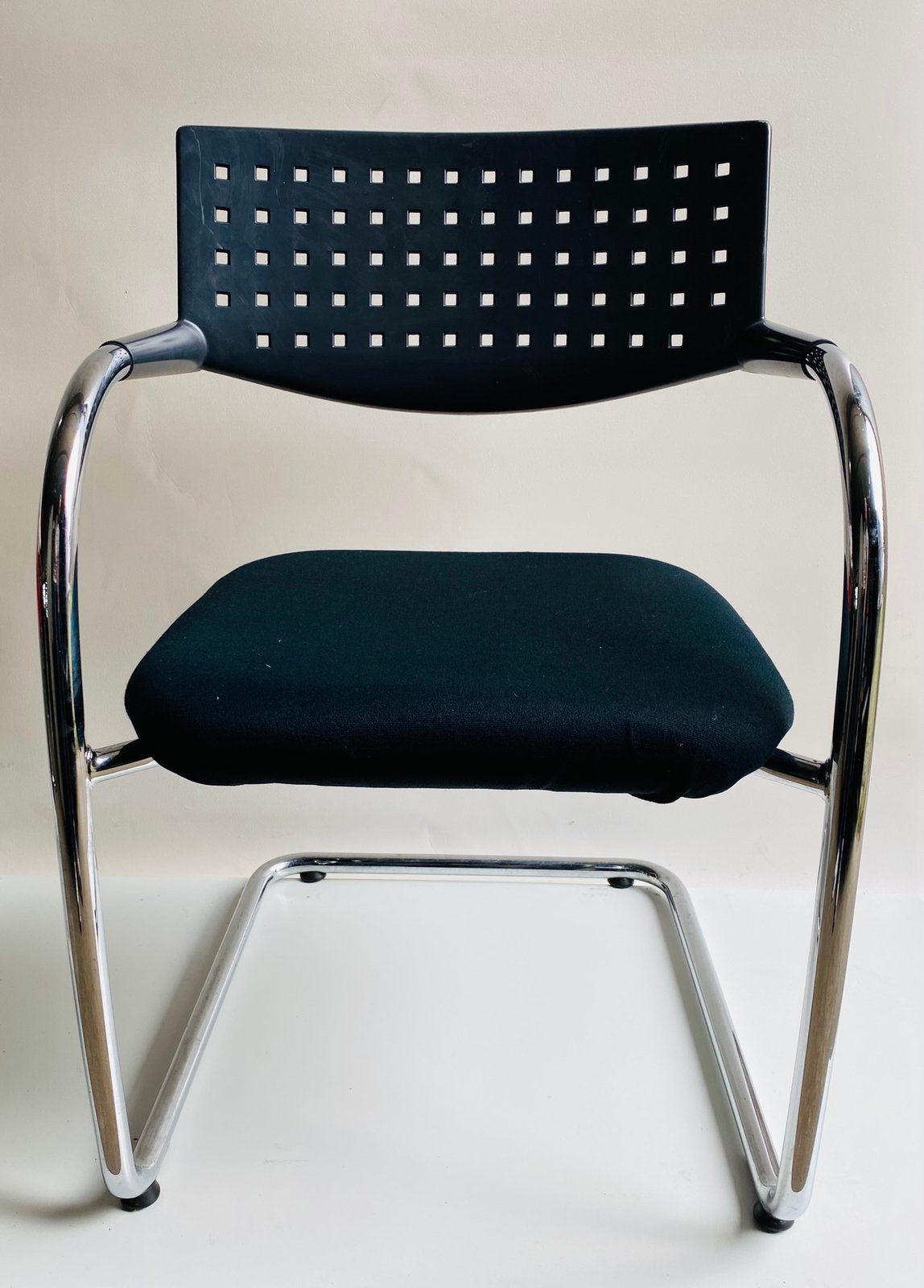 Vitra Visavis stoelen (4), Vitra, Modern design, Gebruikt, Stof