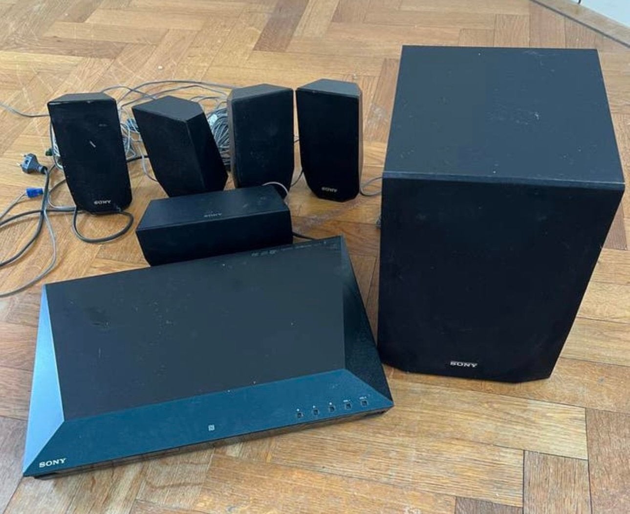 Sony BDV-E2100, Gebruikt, 70 watt of meer, 5.1-systeem, Overige spelers